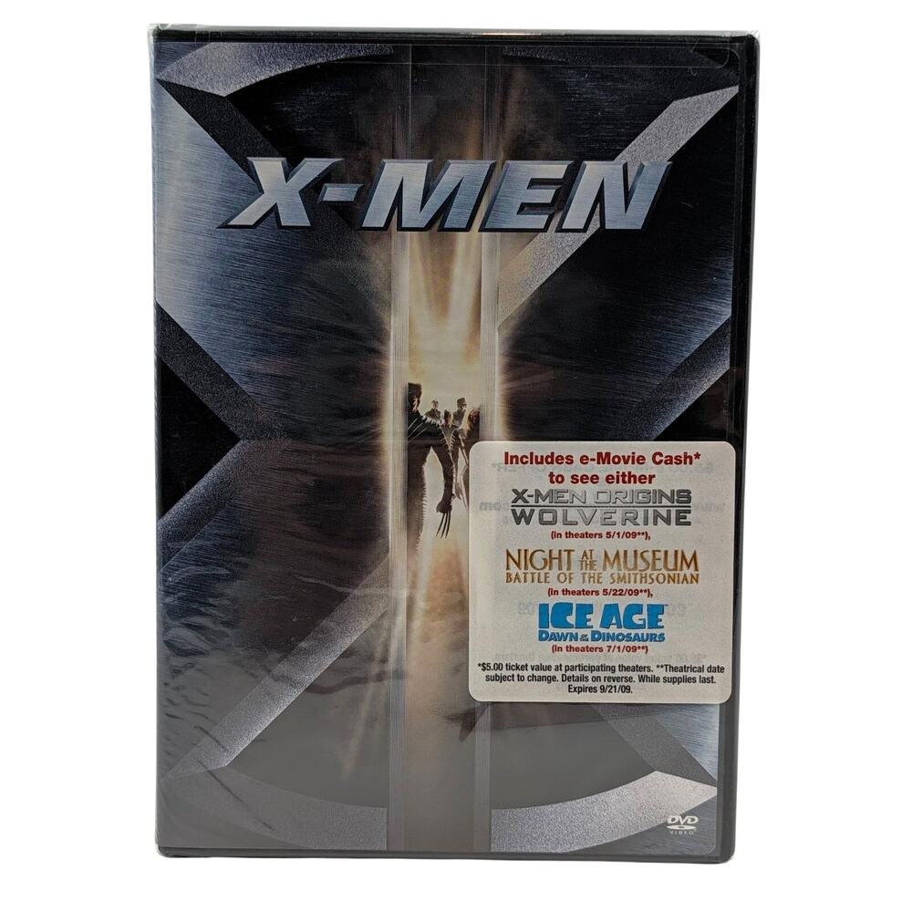 X-Men DVD Widescreen Edition New Sealed 2000 Marvel Movie Hugh Jackman Wolverine
